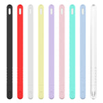 3-in-1 Schutzhüllen-Set aus einfarbigem Silikon für Apple Pencil 2