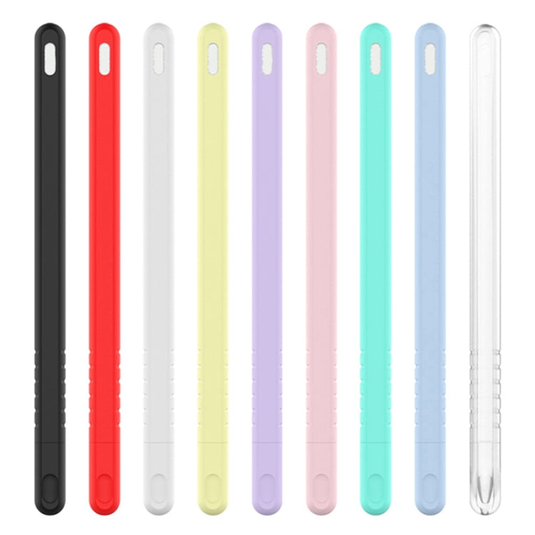 3-in-1 Schutzhüllen-Set aus einfarbigem Silikon für Apple Pencil 2