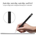 3-in-1 Schutzhüllen-Set aus einfarbigem Silikon für Apple Pencil 2