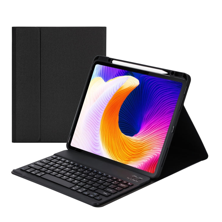 HK132 Abnehmbares Kunststoff-Bluetooth-Tastatur-Schutzhülle mit Halter & Stiftschacht für iPad Pro 12,9 Zoll 2021 / 2020 / 2018