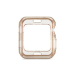 Schutzhülle aus TPU mit Glitzerpuder-Effekt, passend für Apple Watch Series 6 / 5 / 4 / Watch SE (44 mm), Apple Watch Series 3 &amp; 2 &amp; 1 (42 mm), Apple Watch Series 6 / 5 / 4 / Watch SE (40 mm) und Apple Watch Series 3 &amp; 2 &amp; 1 (38 mm).