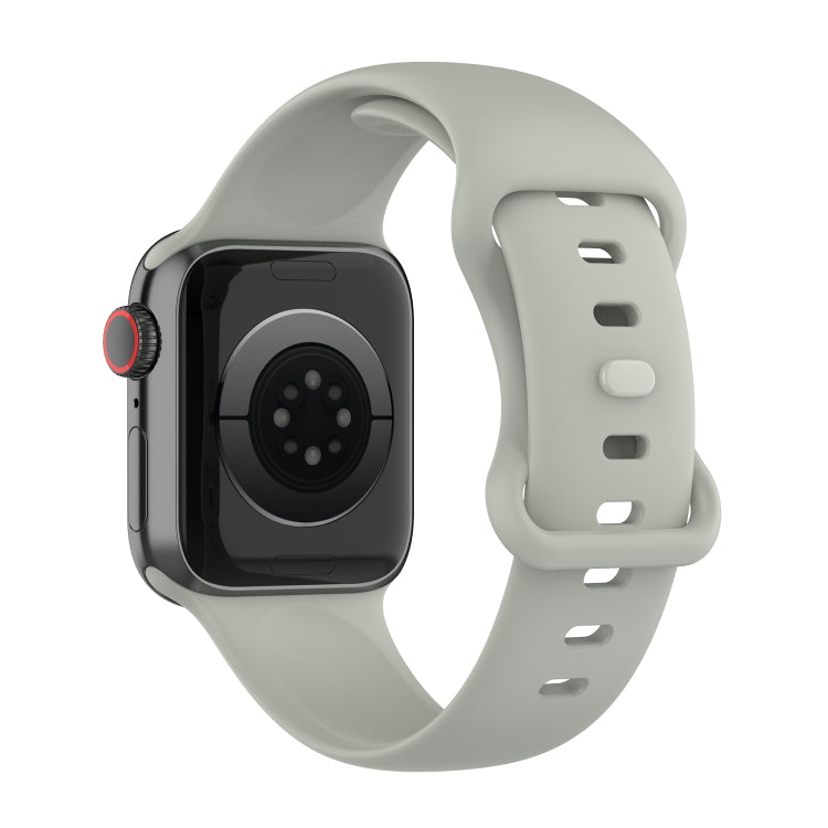 Großes Silikonarmband für Apple Watch Series 7 (41 mm), 6, SE, 5, 4 (40 mm), 3, 2, 1 (38 mm), Größe: Groß; 7 (45 mm), 6, SE, 5, 4 (44 mm), 3, 2, 1 (42 mm), Größe: Groß