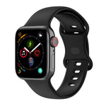 Silikonarmbänder für Apple Watch Series 7 (41 mm), 6, SE, 5, 4 (40 mm), 3, 2, 1 (38 mm), Größe: Klein; 7 (45 mm), 6, SE, 5, 4 (44 mm), 3, 2, 1 (42 mm), Größe: Klein