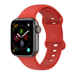 Silikonarmbänder für Apple Watch Series 7 (41 mm), 6, SE, 5, 4 (40 mm), 3, 2, 1 (38 mm), Größe: Klein; 7 (45 mm), 6, SE, 5, 4 (44 mm), 3, 2, 1 (42 mm), Größe: Klein