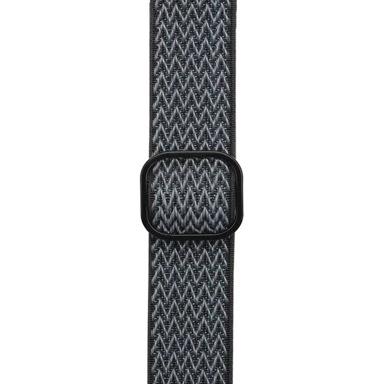 Nylon-Ersatzarmbänder mit Wellenstruktur für Apple Watch Series 7 (45 mm), 6, SE, 5, 4 (44 mm), 3, 2, 1 (42 mm), 7 (41 mm), 6, SE, 5, 4 (40 mm) und 3, 2, 1 (38 mm)