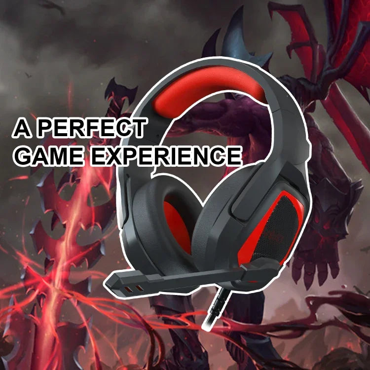 Anivia MH602 kabelgebundenes 3,5-mm-Gaming-Headset mit Mikrofon, MH602 (Schwarz Rot), MH602 (Schwarz Blau), MH602 (Schwarz Lila)