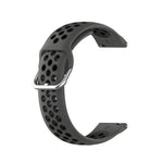 For Huawei Watch 3 / 3 Pro 22mm Sport Two-color Silicone Replacement Strap Watchband