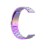 For Huawei Watch 3 / 3 Pro 22mm Three-beads Steel Replacement Strap Watchband