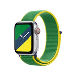 Internationale Loopback-Ersatzarmbänder für Apple Watch Series 7 (45 mm), 6, SE, 5, 4 (44 mm), 3, 2, 1 (42 mm), 7 (41 mm), 6, SE, 5, 4 (40 mm) und 3, 2, 1 (38 mm).