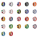 Internationale Loopback-Ersatzarmbänder für Apple Watch Series 7 (45 mm), 6, SE, 5, 4 (44 mm), 3, 2, 1 (42 mm), 7 (41 mm), 6, SE, 5, 4 (40 mm) und 3, 2, 1 (38 mm).