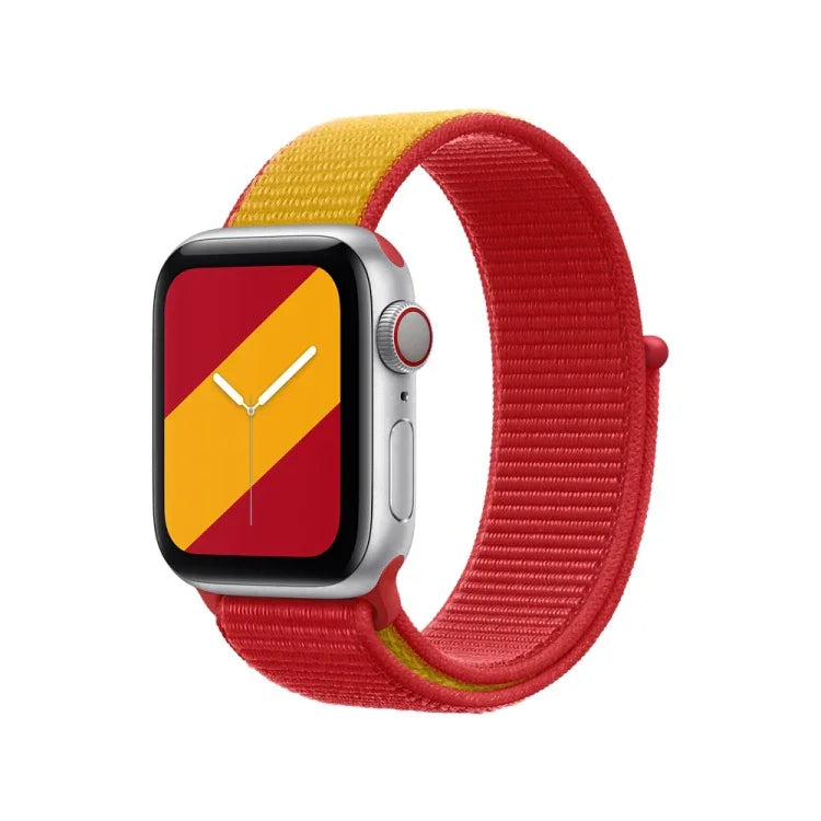 Internationale Loopback-Ersatzarmbänder für Apple Watch Series 7 (45 mm), 6, SE, 5, 4 (44 mm), 3, 2, 1 (42 mm), 7 (41 mm), 6, SE, 5, 4 (40 mm) und 3, 2, 1 (38 mm).