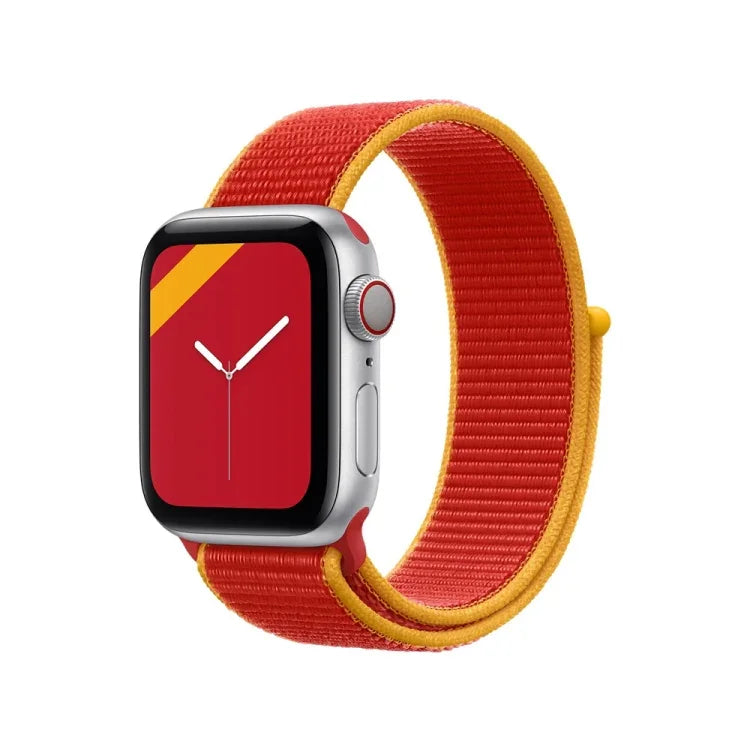 Internationale Loopback-Ersatzarmbänder für Apple Watch Series 7 (45 mm), 6, SE, 5, 4 (44 mm), 3, 2, 1 (42 mm), 7 (41 mm), 6, SE, 5, 4 (40 mm) und 3, 2, 1 (38 mm).