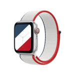 Internationale Loopback-Ersatzarmbänder für Apple Watch Series 7 (45 mm), 6, SE, 5, 4 (44 mm), 3, 2, 1 (42 mm), 7 (41 mm), 6, SE, 5, 4 (40 mm) und 3, 2, 1 (38 mm).