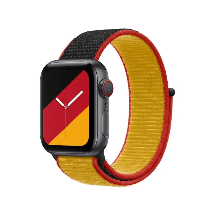 Internationale Loopback-Ersatzarmbänder für Apple Watch Series 7 (45 mm), 6, SE, 5, 4 (44 mm), 3, 2, 1 (42 mm), 7 (41 mm), 6, SE, 5, 4 (40 mm) und 3, 2, 1 (38 mm).