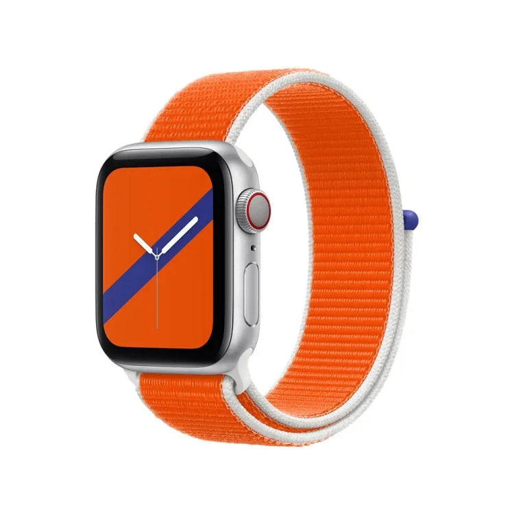 Internationale Loopback-Ersatzarmbänder für Apple Watch Series 7 (45 mm), 6, SE, 5, 4 (44 mm), 3, 2, 1 (42 mm), 7 (41 mm), 6, SE, 5, 4 (40 mm) und 3, 2, 1 (38 mm).