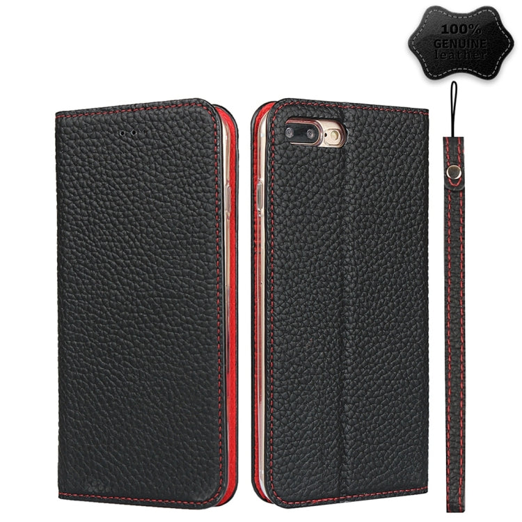Litchi Texture Horizontal Flip Top Layer Cowhide Leather Case with Holder & Card Slots & Wallet & Strap & Wire Winder, For iPhone 6 & 6s, For iPhone 6 Plus & 6s Plus, For iPhone XR, For iPhone XS Max