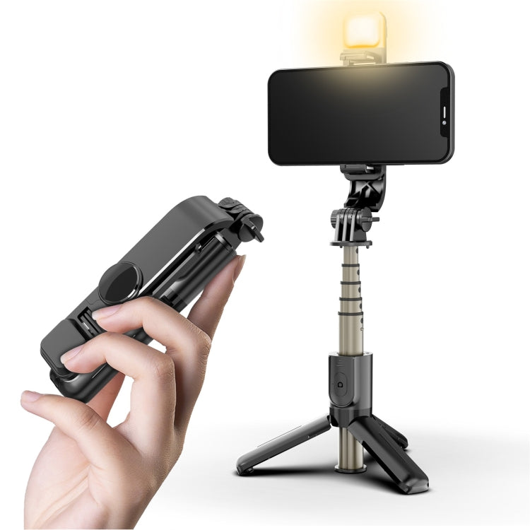 L10S Mini Fülllicht Bluetooth Selfie-Stick Stativ Handyhalter, L10S