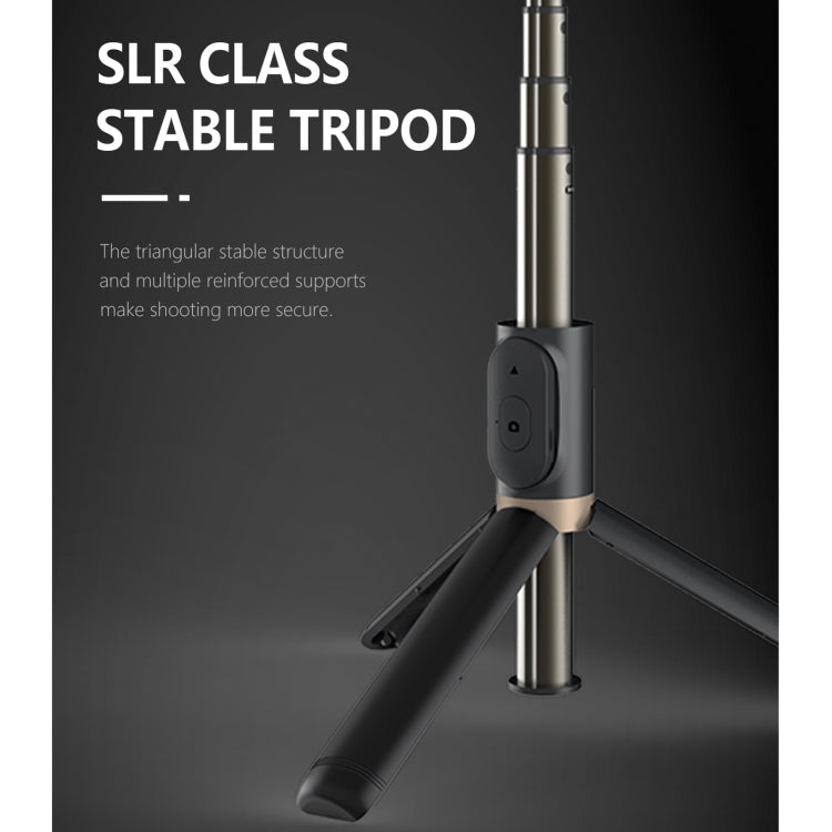 Q03S Fülllicht Bluetooth Selfie-Stick Stativ Handyhalter, Q03S (Schwarz), Q03S (Weiß)