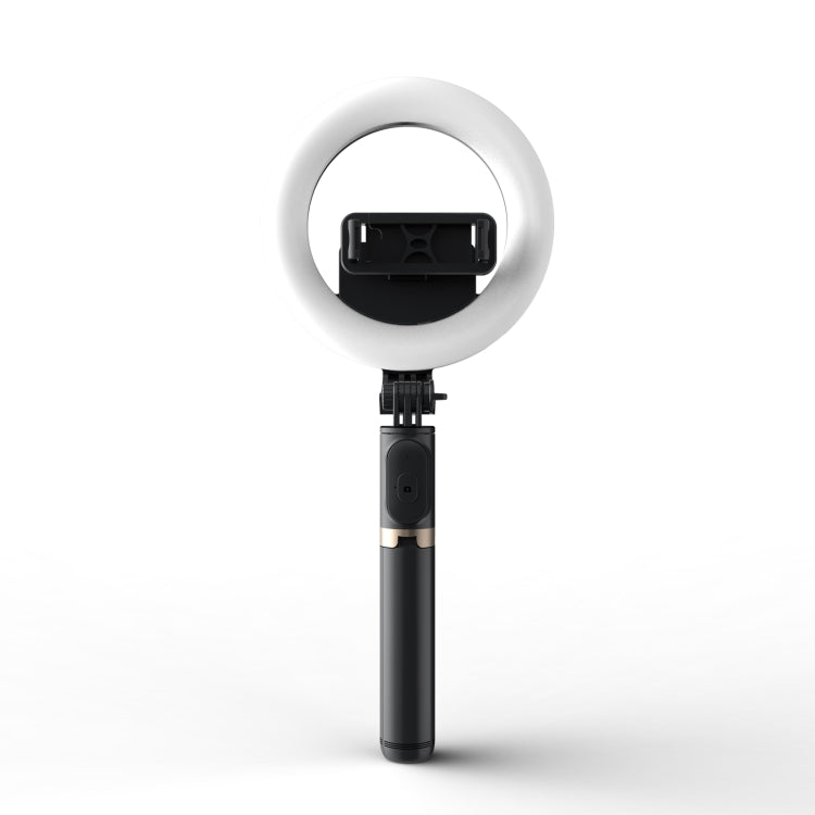 Q07 6 Zoll Ringlicht Tragbarer Bluetooth Selfie-Stick Stativ, Q07
