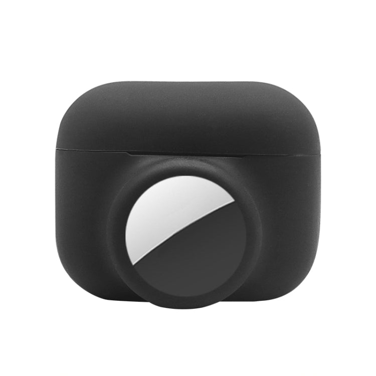 2 in 1 Stoßfeste Vollschutz Silikon Schutzhülle, Für AirPods Pro / AirTag