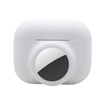 2 in 1 Stoßfeste Vollschutz Silikon Schutzhülle, Für AirPods Pro / AirTag