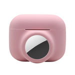 2 in 1 Stoßfeste Vollschutz Silikon Schutzhülle, Für AirPods Pro / AirTag