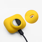 2 in 1 Stoßfeste Vollschutz Silikon Schutzhülle, Für AirPods Pro / AirTag