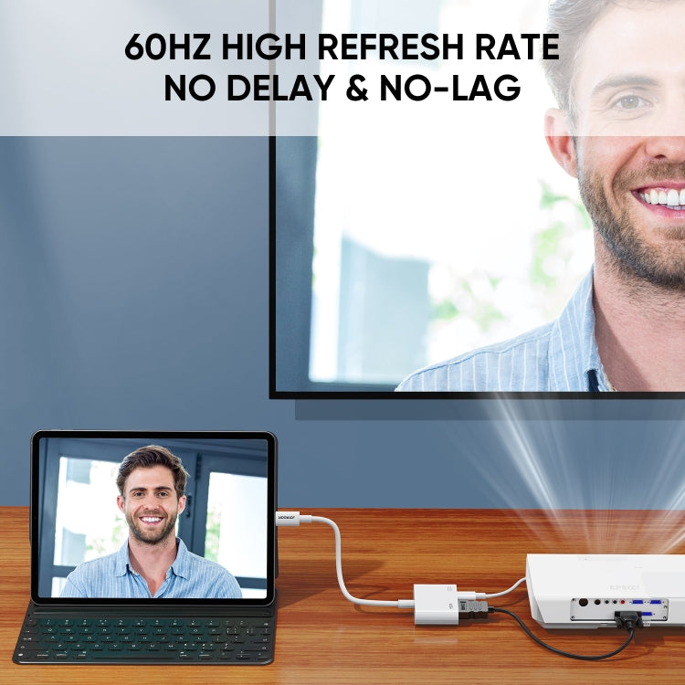 JOYROOM S-H141 1080P 8 Pin zu HDMI Konverter Adapter, S-H141
