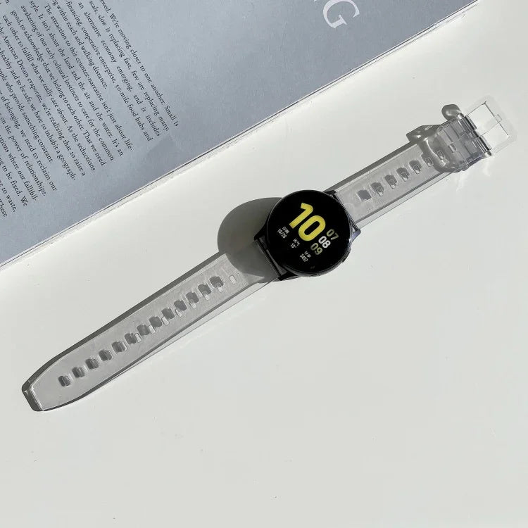 Verfärbung des hellen TPU-Ersatzarmbands für Samsung Galaxy Watch 3 (41 mm und 45 mm)