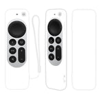 Silikon-Schutzhülle mit Seil für Apple TV 4K 4. Siri Remote Controller