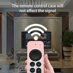 Silikon-Schutzhülle mit Seil für Apple TV 4K 4. Siri Remote Controller