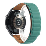 Silikon Magnetisches Ersatzarmband, für Samsung Galaxy Watch 3 41mm, für Samsung Galaxy Watch 3 45mm, für Huawei Watch 3 / 3 Pro