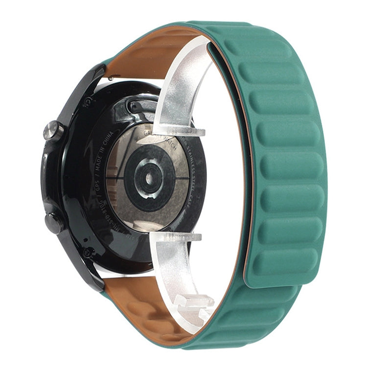 Silikon Magnetisches Ersatzarmband, für Samsung Galaxy Watch 3 41mm, für Samsung Galaxy Watch 3 45mm, für Huawei Watch 3 / 3 Pro