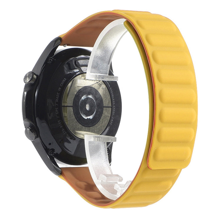 Silikon Magnetisches Ersatzarmband, für Samsung Galaxy Watch 3 41mm, für Samsung Galaxy Watch 3 45mm, für Huawei Watch 3 / 3 Pro
