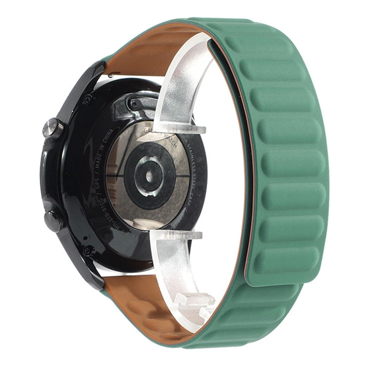 Silikon Magnetisches Ersatzarmband, für Samsung Galaxy Watch 3 41mm, für Samsung Galaxy Watch 3 45mm, für Huawei Watch 3 / 3 Pro