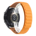 Silikon Magnetisches Ersatzarmband, für Samsung Galaxy Watch 3 41mm, für Samsung Galaxy Watch 3 45mm, für Huawei Watch 3 / 3 Pro