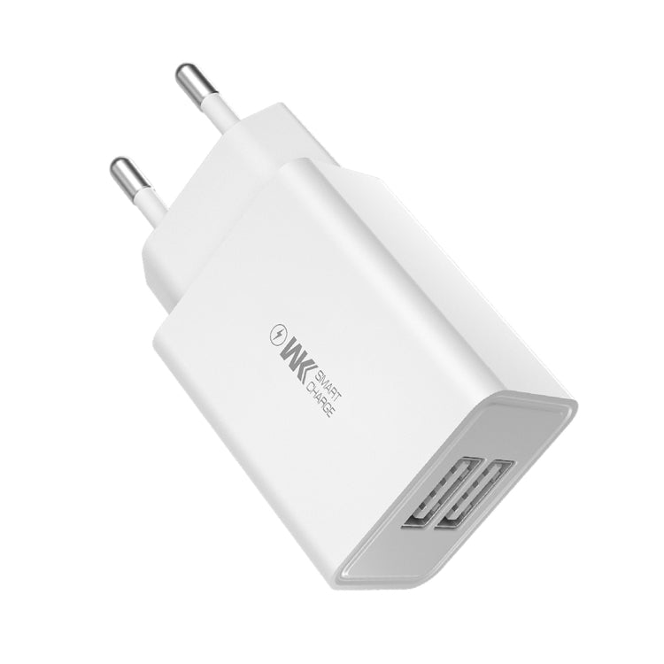 WK WP-U56 2A Dual USB Schnelllade-Reiseladegerät Netzteil, EU-Stecker