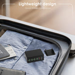 6-in-1 65W PD USB-C / Typ-C + QC 3.0 USB + 4 USB Multi-Port Reise-Ladegerät, US-Stecker, EU-Stecker, UK-Stecker, AU-Stecker