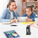 6-in-1 65W PD USB-C / Typ-C + QC 3.0 USB + 4 USB Multi-Port Reise-Ladegerät, US-Stecker, EU-Stecker, UK-Stecker, AU-Stecker