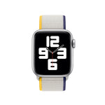 Sportarmband mit Schlaufenverschluss, passend für Apple Watch Series 7 (41 mm), 6, SE, 5 und 4 (40 mm), 7 (45 mm), 6, SE, 5 und 4 (44 mm) und 7 (41 mm), 6, SE, 5 und 4 (40 mm).
