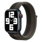 Sportarmband mit Schlaufenverschluss, passend für Apple Watch Series 7 (41 mm), 6, SE, 5 und 4 (40 mm), 7 (45 mm), 6, SE, 5 und 4 (44 mm) und 7 (41 mm), 6, SE, 5 und 4 (40 mm).