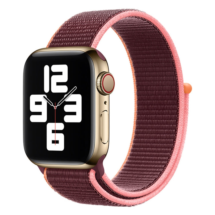 Sportarmband mit Schlaufenverschluss, passend für Apple Watch Series 7 (41 mm), 6, SE, 5 und 4 (40 mm), 7 (45 mm), 6, SE, 5 und 4 (44 mm) und 7 (41 mm), 6, SE, 5 und 4 (40 mm).