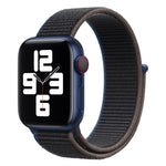 Sportarmband mit Schlaufenverschluss, passend für Apple Watch Series 7 (41 mm), 6, SE, 5 und 4 (40 mm), 7 (45 mm), 6, SE, 5 und 4 (44 mm) und 7 (41 mm), 6, SE, 5 und 4 (40 mm).