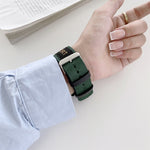 Nylon Ersatzarmband Uhrenarmband, Für Apple Watch Series 7 41mm / & 6 & SE & 5 & 4 40mm, Für Apple Watch Series 7 45mm / & 6 & SE & 5 & 4 44mm
