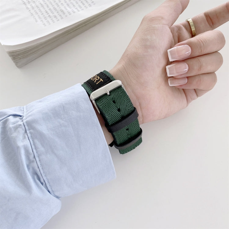 Nylon Ersatzarmband Uhrenarmband, Für Apple Watch Series 7 41mm / & 6 & SE & 5 & 4 40mm, Für Apple Watch Series 7 45mm / & 6 & SE & 5 & 4 44mm