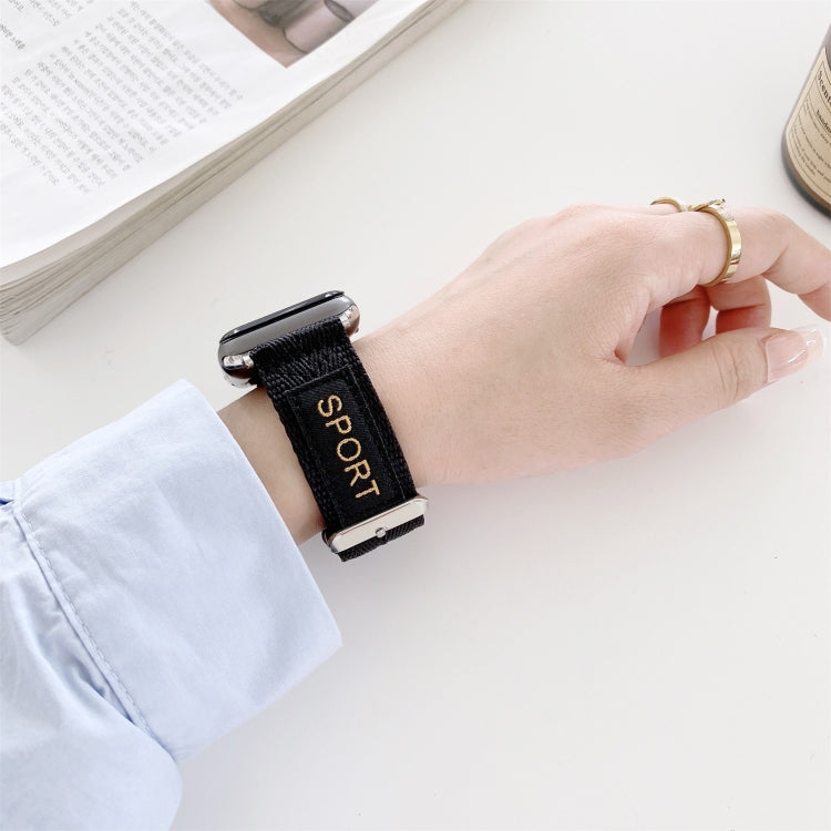 Nylon Ersatzarmband Uhrenarmband, Für Apple Watch Series 7 41mm / & 6 & SE & 5 & 4 40mm, Für Apple Watch Series 7 45mm / & 6 & SE & 5 & 4 44mm