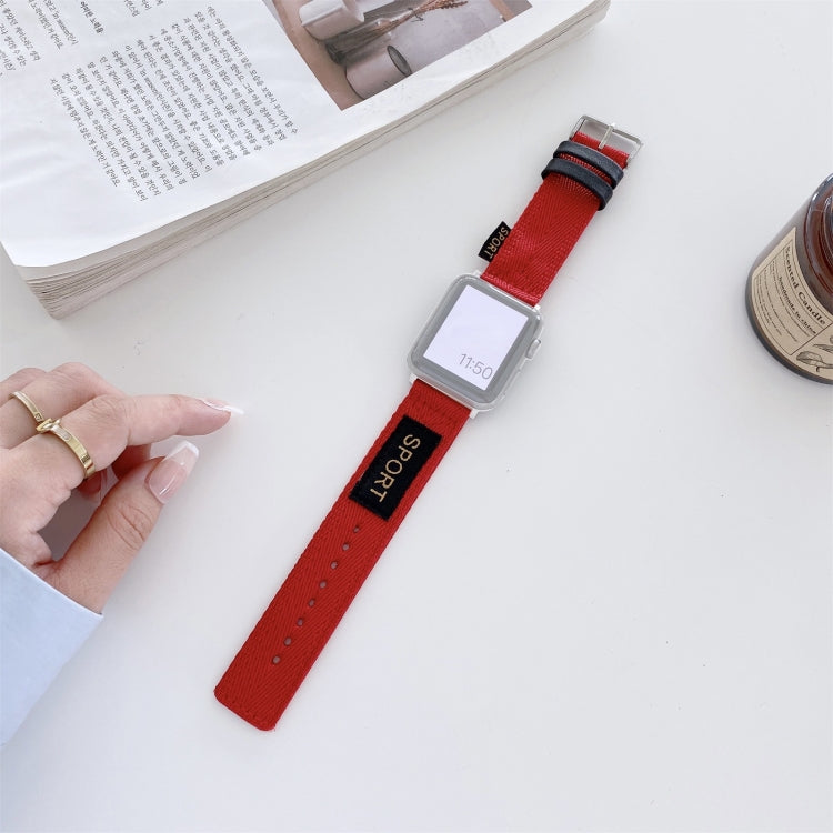 Nylon Ersatzarmband Uhrenarmband, Für Apple Watch Series 7 41mm / & 6 & SE & 5 & 4 40mm, Für Apple Watch Series 7 45mm / & 6 & SE & 5 & 4 44mm