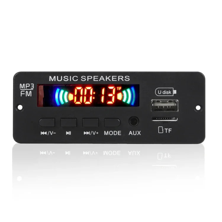 JX-808BT Auto 12V Audio MP3 Player Decoderplatine FM-Radio USB, mit Bluetooth / Fernbedienung / Aufnahme, JX-808BT