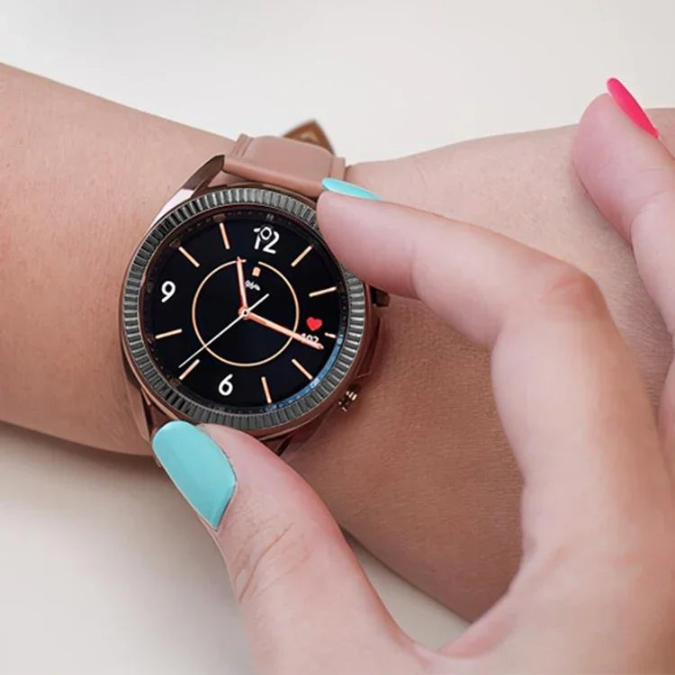 Lünettenring mit Wellenstruktur für Smartwatches, passend für Samsung Galaxy Watch 3 (41 mm) und Samsung Galaxy Watch 3 (45 mm).