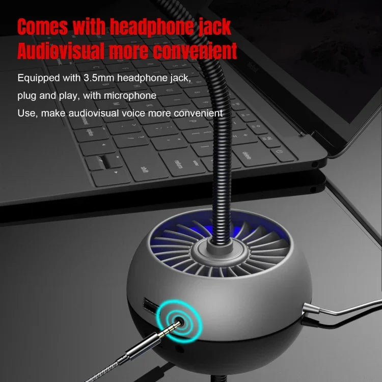 HXSJ F15 USB Anti-Interferenz Matrix-Rauschunterdrückungsmikrofon
